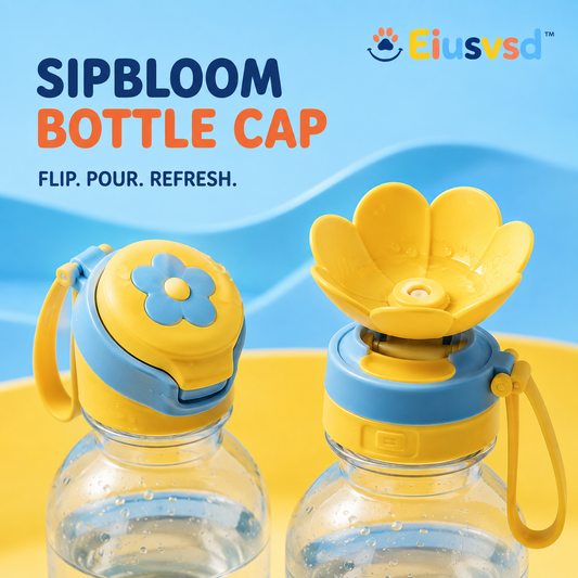 Eiusvsd™ SipBloom Travel Bottle Cap